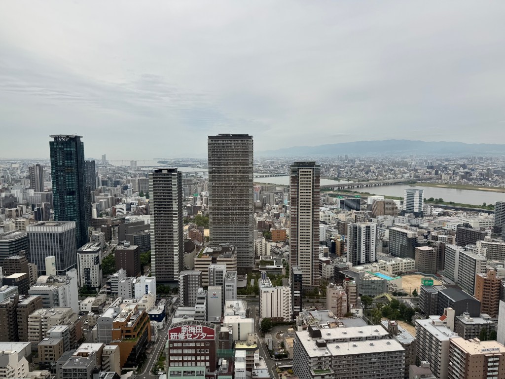 View from the Waldorf Astoria Osaka