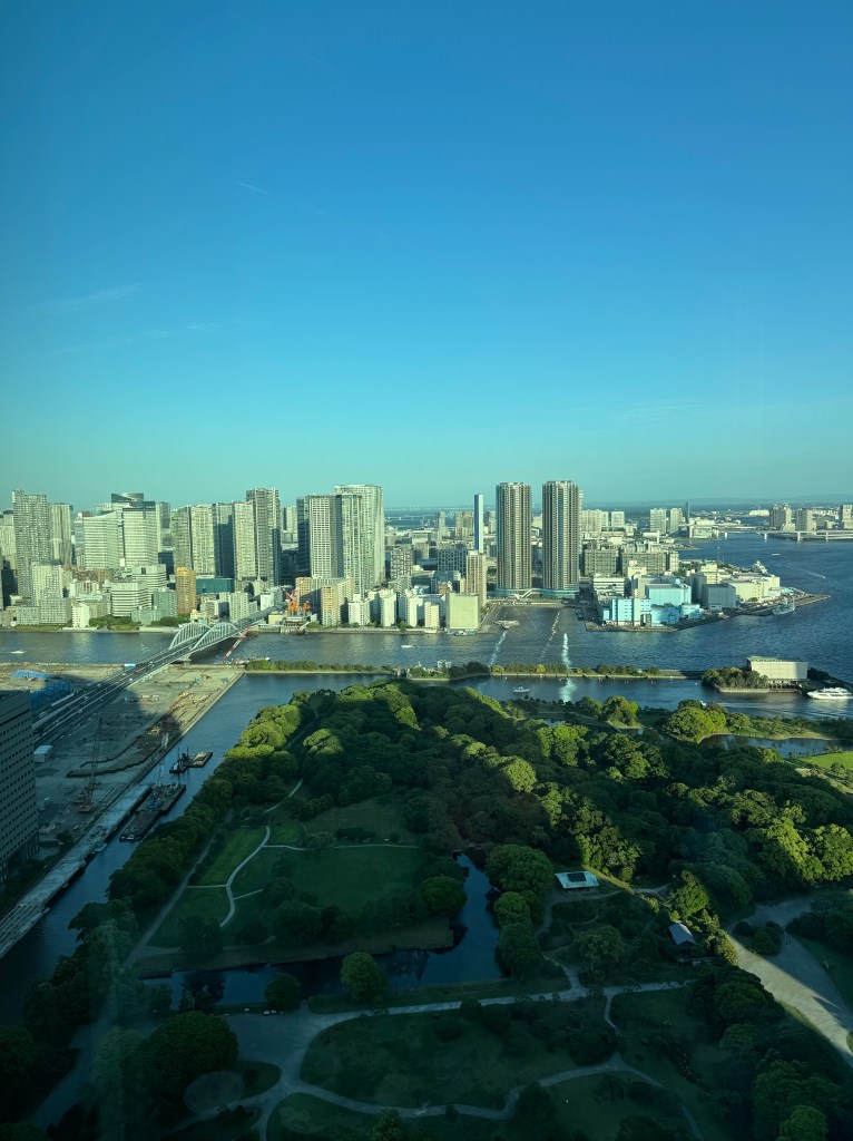 View of Tokyo from the Conrad Hotel